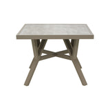 Samvaro Soffbord Khaki/Sand 90x90 cm
