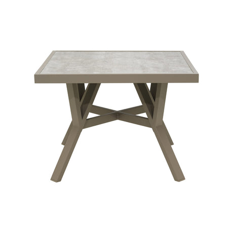 Samvaro Soffbord Khaki/Sand 90x90 cm