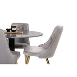 Estelle, Velvet Deluxe Rund matgrupp