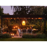 Belfort Ljuslykta Antracit, 27x43 cm