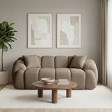 Octavio (199 x 70 x 80 cm) 2-sitssoffa Brun
