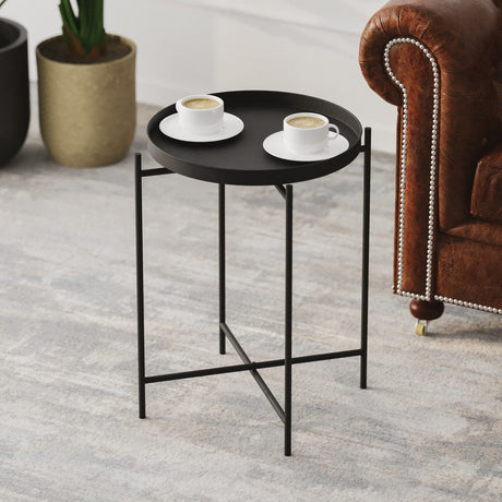 Adelaide Sidobord Svart