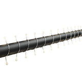 Mini Cherry LED 24V/IP44 Ljusslinga Ute 80 Lampor (6.32m), Varmvit/Transparent Kabel