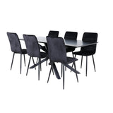 Piazza, Windu Rektangulär matgrupp
