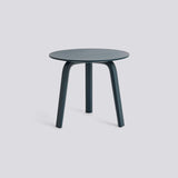 Bella Ø45 × H39 cm Soffbord Blue charcoal – ek med vattenbaserad lack