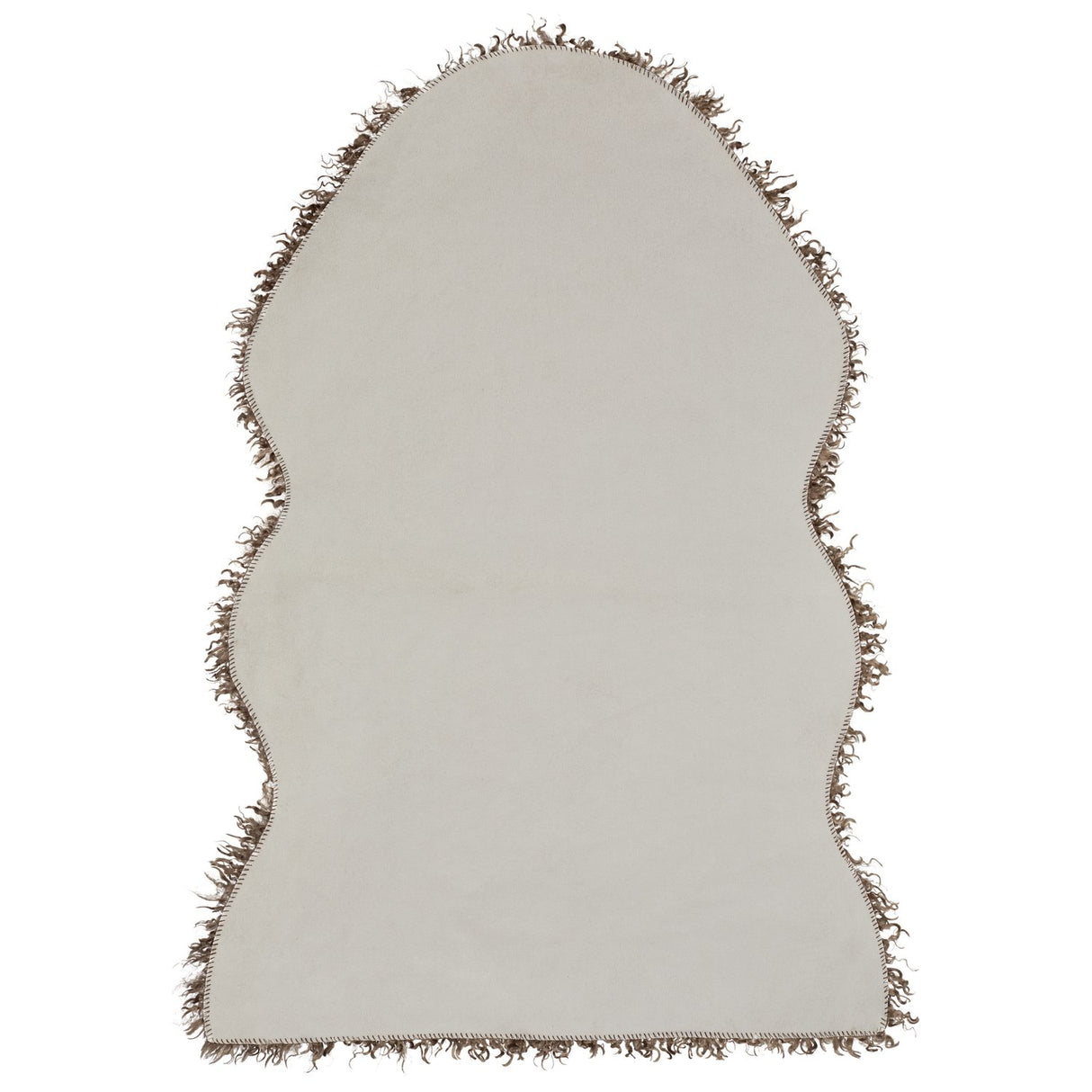 Wooly 60x90 cm Fäll Brown