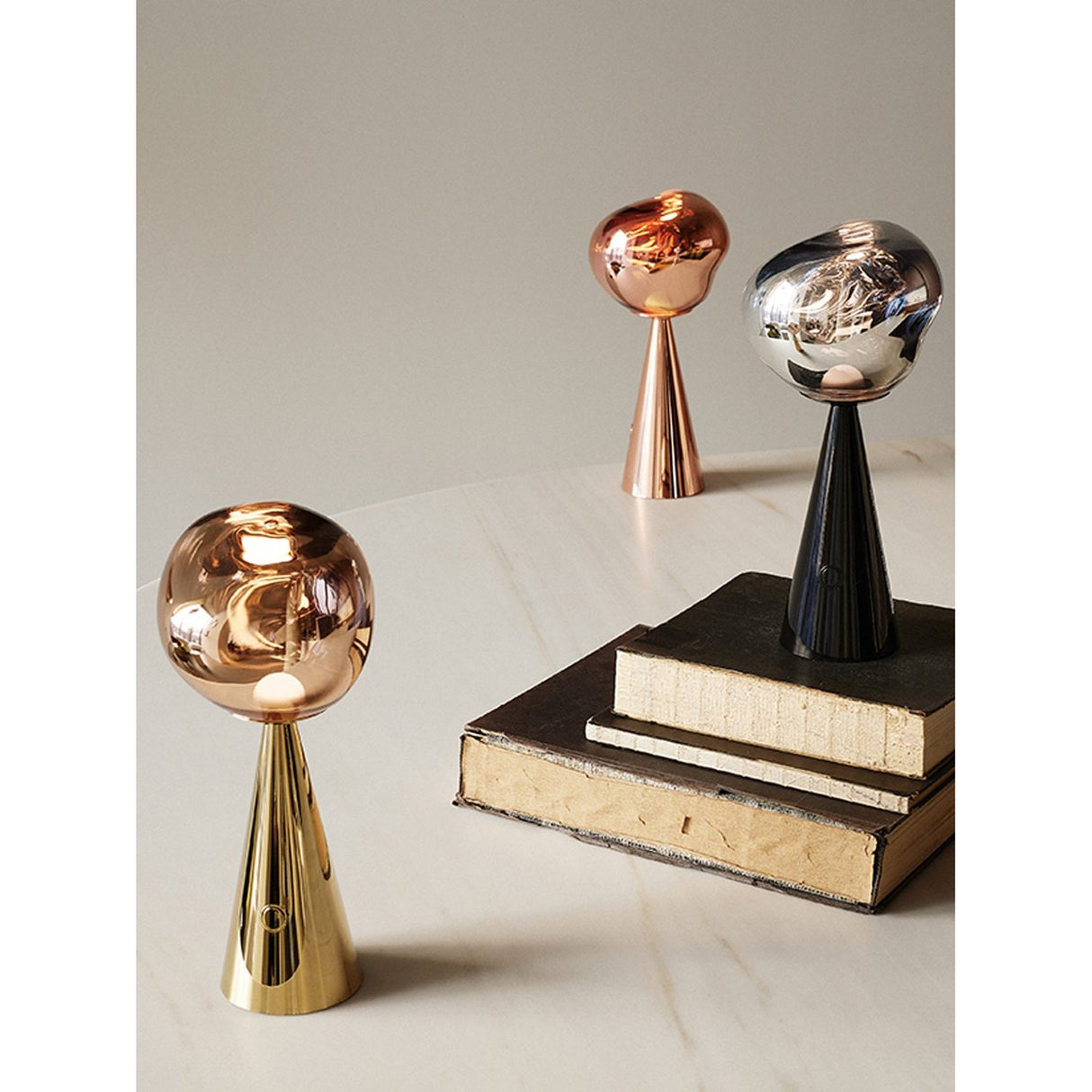 Melt Portable Portabel lampa Gold
