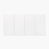 Seattle Quadrant-skänk Väggmonterad  Vit