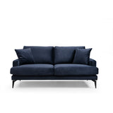 Dushanbe 2-sits (175 x 90 x 88 cm) 2-sitssoffa Marinblå
