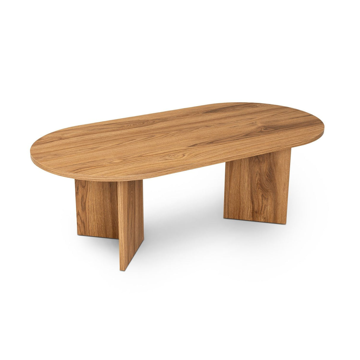Oval (120 x 40 x 60 cm) luta Soffbord