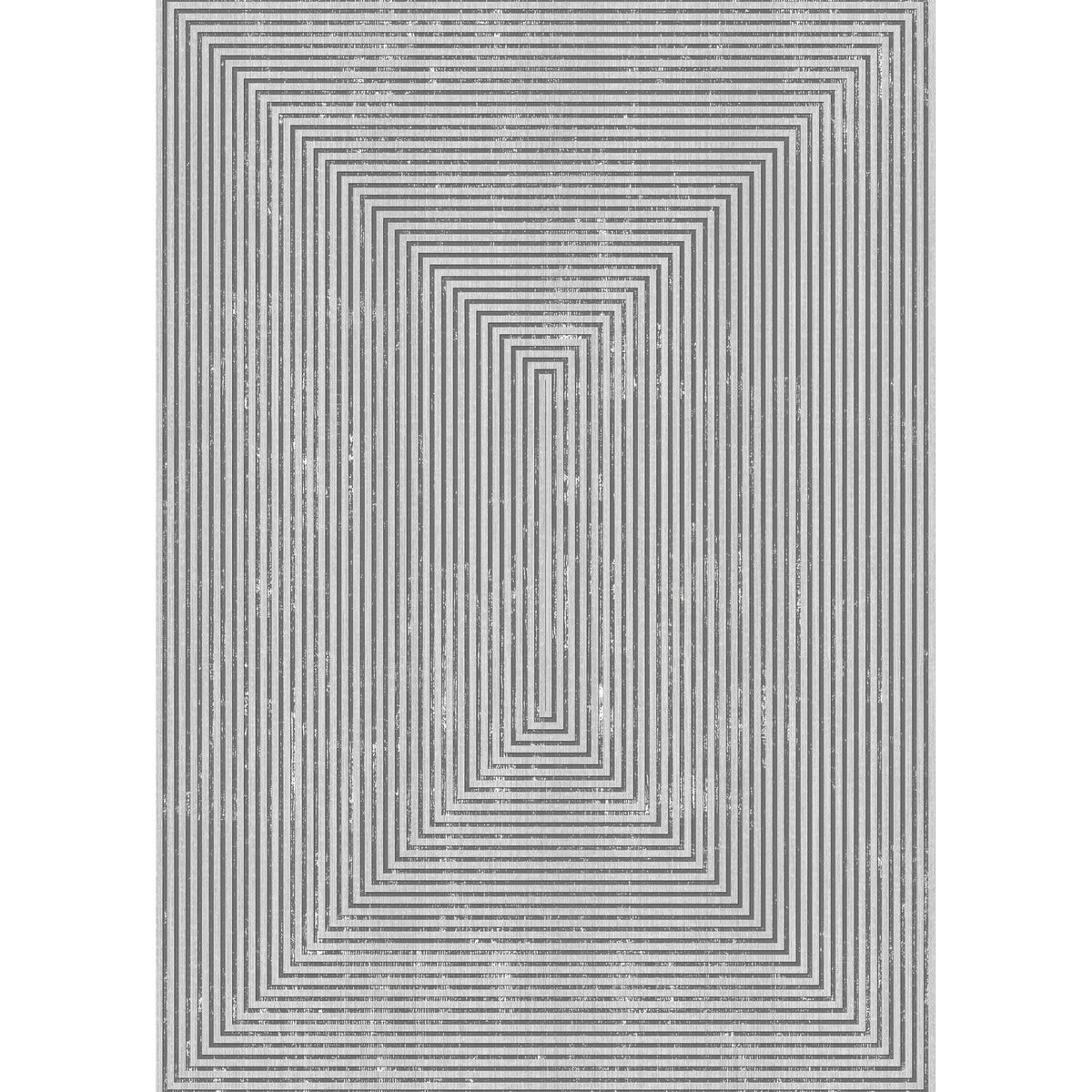 Symmetrisk Poster Grå, 50 x 70 cm