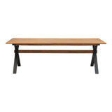 Mark Matbord 230x95 cm Teak/Svart