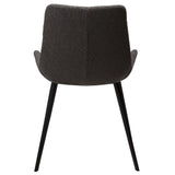 Hype Stol Stone Bouclé, Black