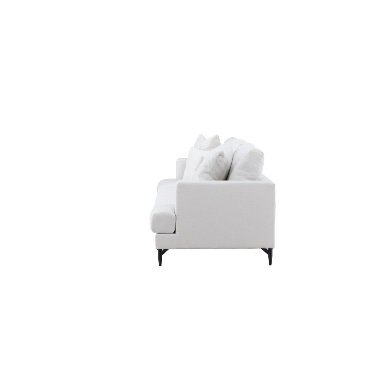 Sofia 3-sitssoffa Beige, Polyesterlinne