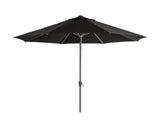 Abriola Parasoll 330x258 cm Svart
