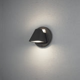 Hild 2x5W LED Vägglampa Ute Svart