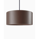 Cylinder 50 cm Taklampa Chocolate