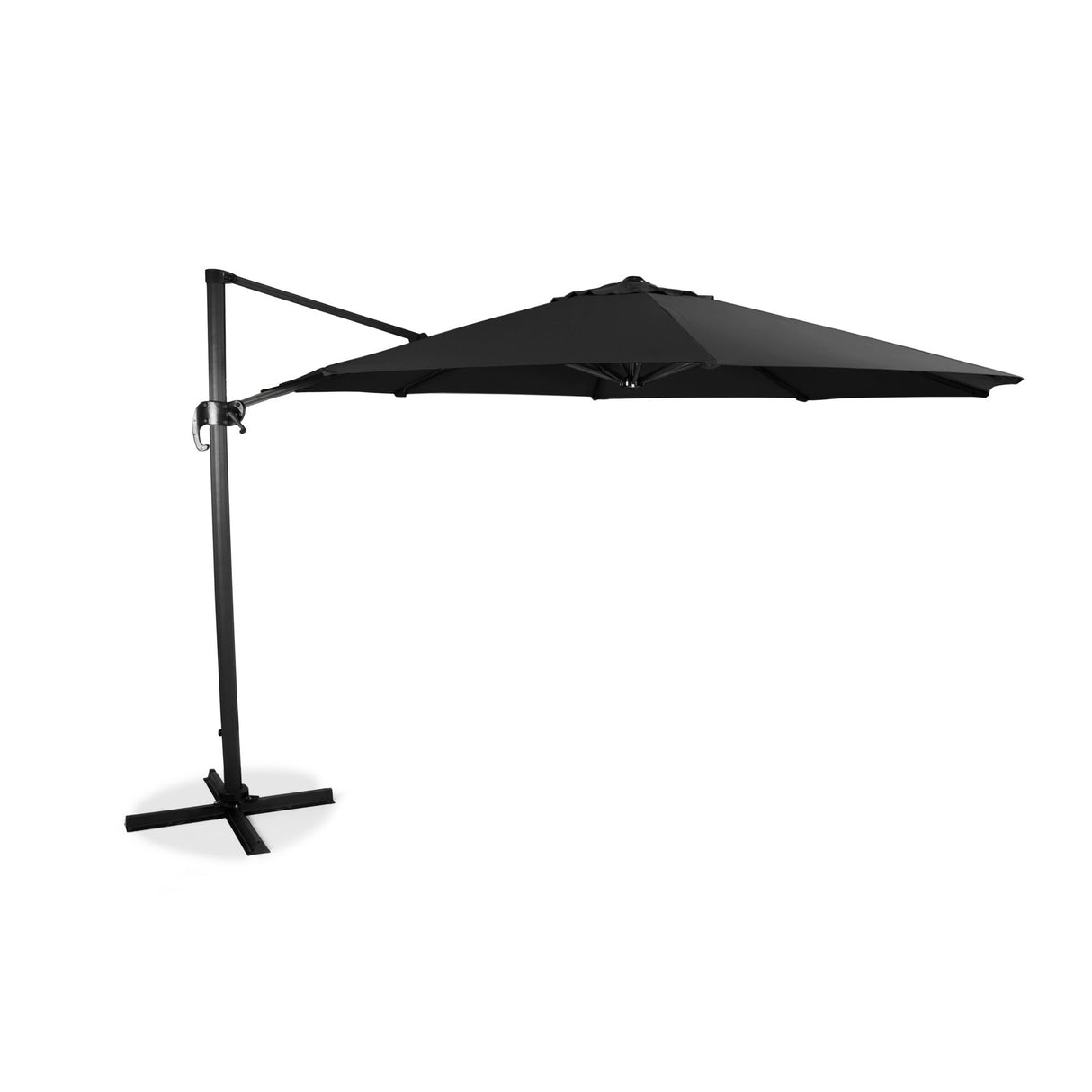 Sidewinder Hängparasoll XL 350 cm Svart