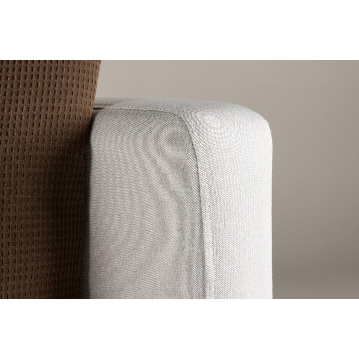 Sofia Fåtölj Beige, Polyesterlinne