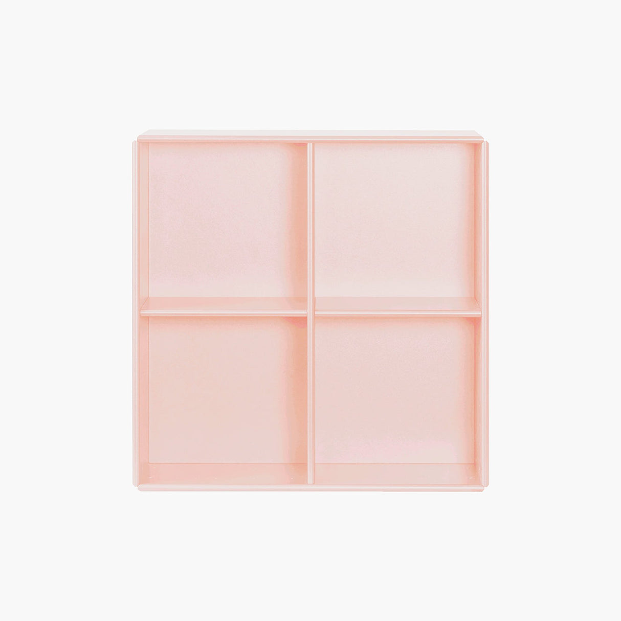 Atlanta Quadrant-vägghylla Rosa