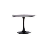 Glade Runt matbord Svart, MDF, ⌀100