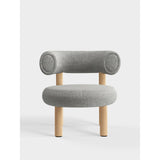 Fat Loungestol Divina Melange Light Grey NAW