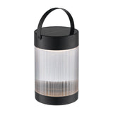 Coupar Solcell Uppladdningsbar Lampa Svart