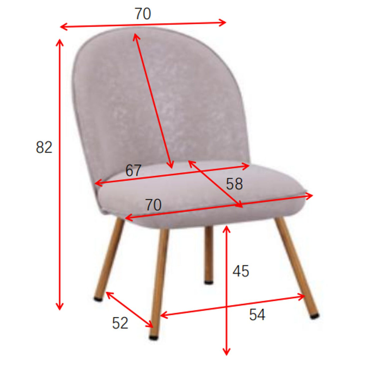 Polar Loungestol Beige