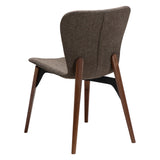 Paragon Stol Major Brown Bouclé, Walnut