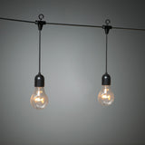 Istapp Klara lampor Amber LED Ljusslinga Ute 10 Lampor (4.5m)