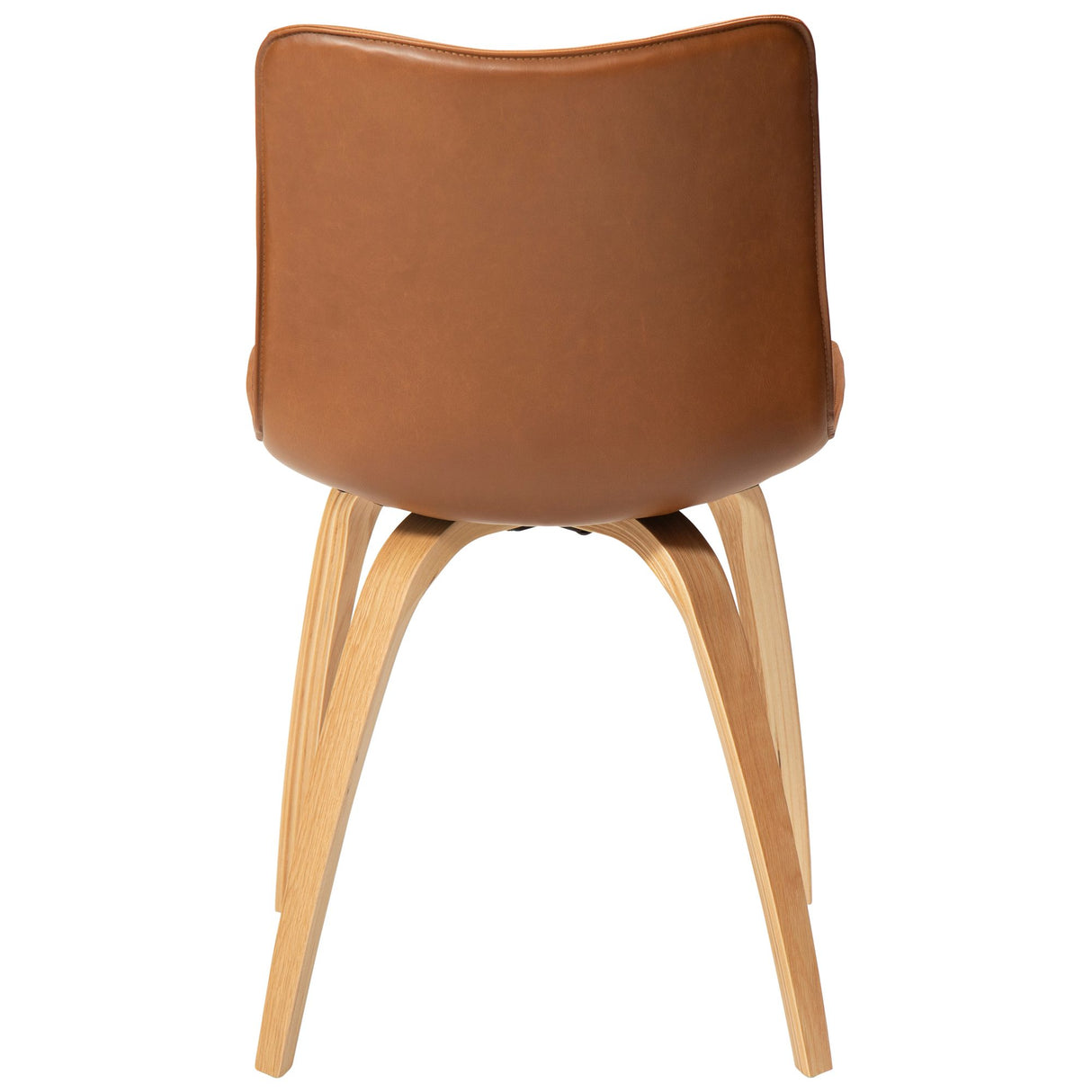 Glee Stol Vintage Light Brown Art.Leather, Oak