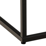 Barossa Soffbord 45x40x40 cm Svart Marquina