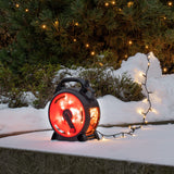 med Sladdvinda LED Svart Soft-cable Ljusslinga Ute 27.93m, Varmvit
