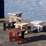 Crate L45 × B45 × H40 cm Soffbord Black – massiv furu med vattenbaserad lack