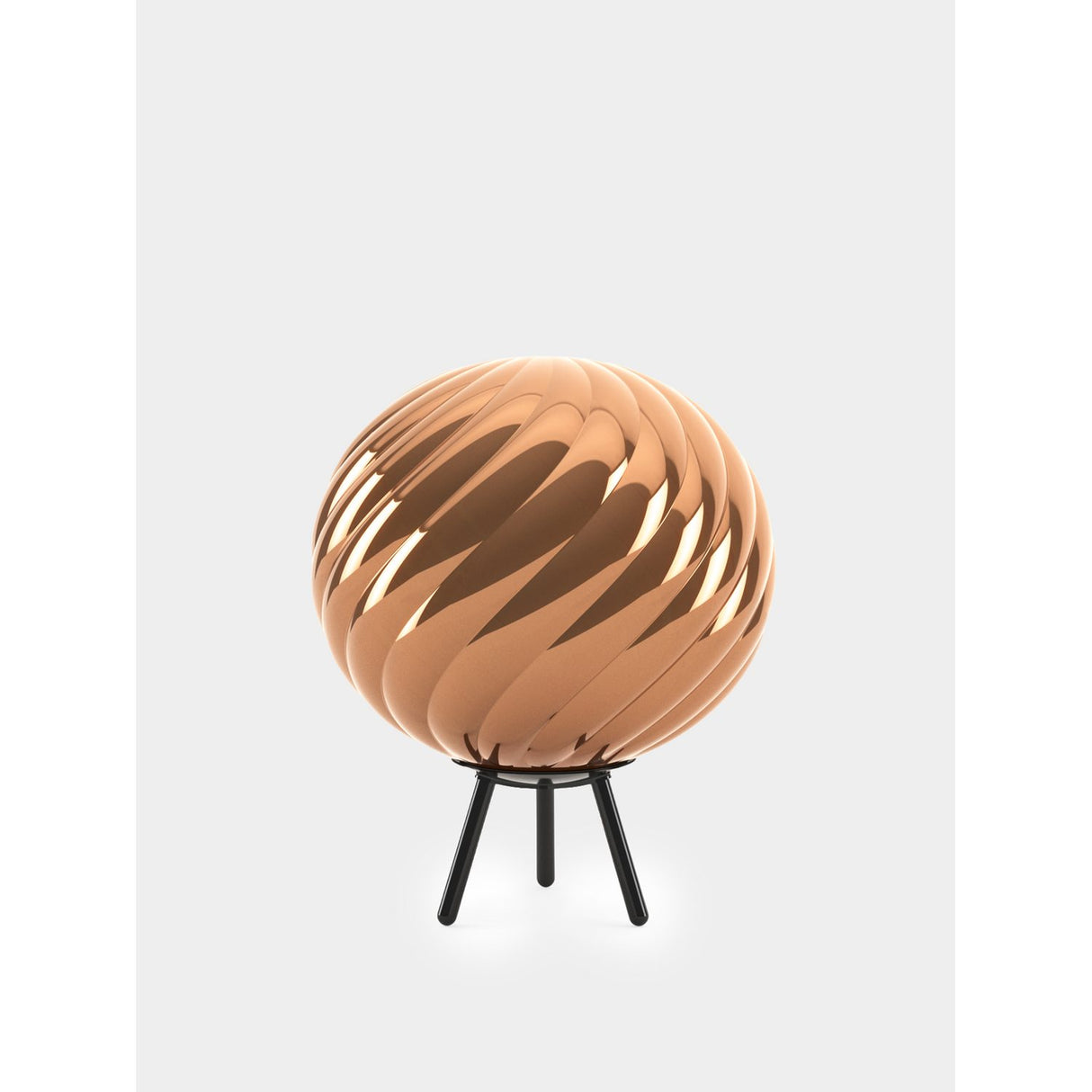 Whirl Portabel lampa Copper