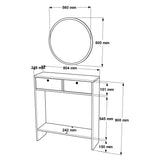 Kotor (80,4 x 90 x 24,2 cm) vit Sideboard