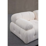 Lilongwe 2 (190-160 x 95 x 75 cm) Hörnsoffa Vit