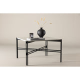 Razzia Soffbord Vit, 48 x 75 x 75