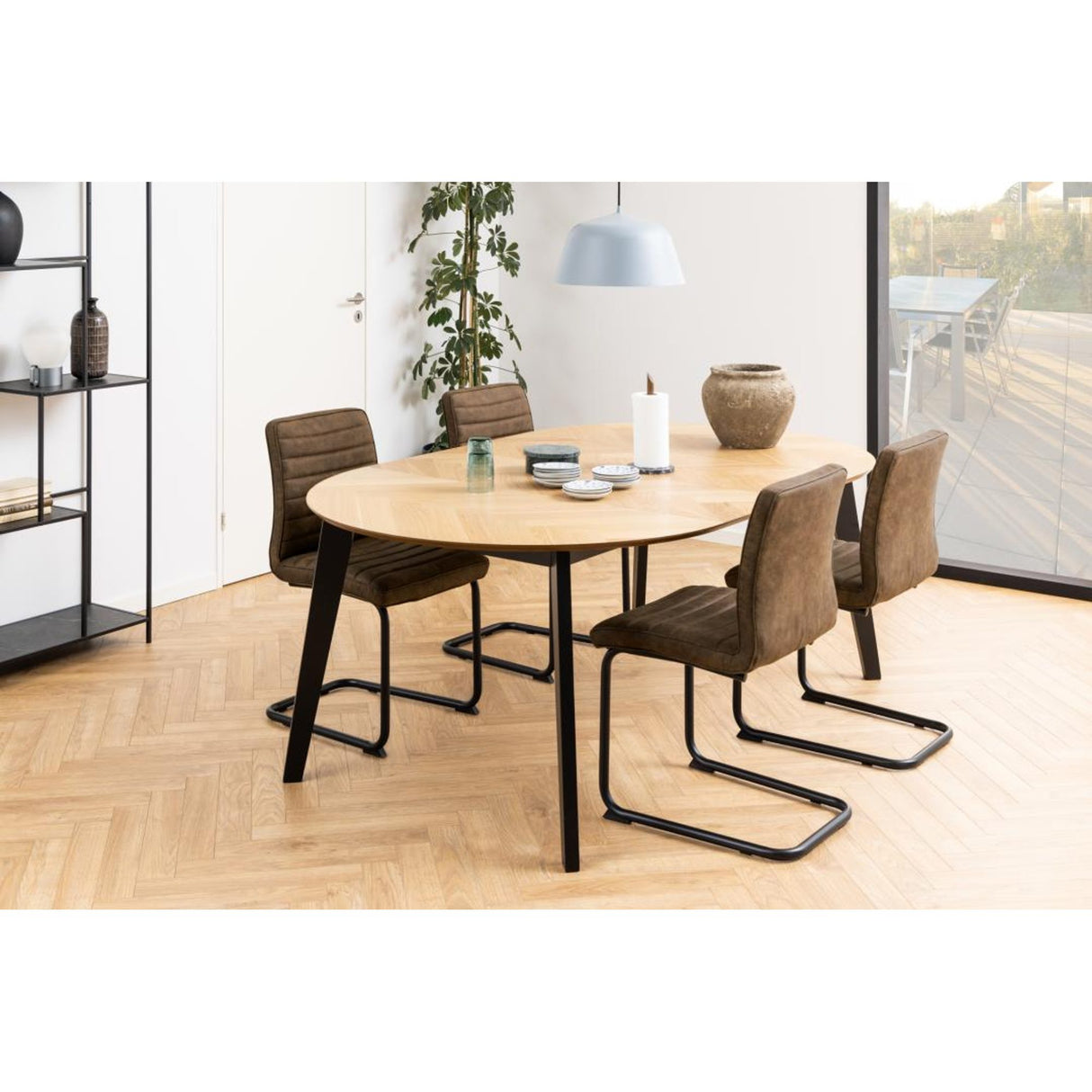 Georgetown Matbord 74x198x120 cm