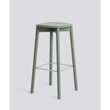 Soft Edge 82 75 cm Barpall Dusty green – ekfaner med vattenbaserad lack, Dusty green – massiv ek med vattenbaserad lack