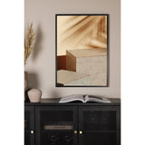 Solflöde Poster Beige, 30 x 40 cm