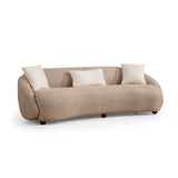 Siena (230 x 75 x 94 cm) Cappuccino 3-sitssoffa