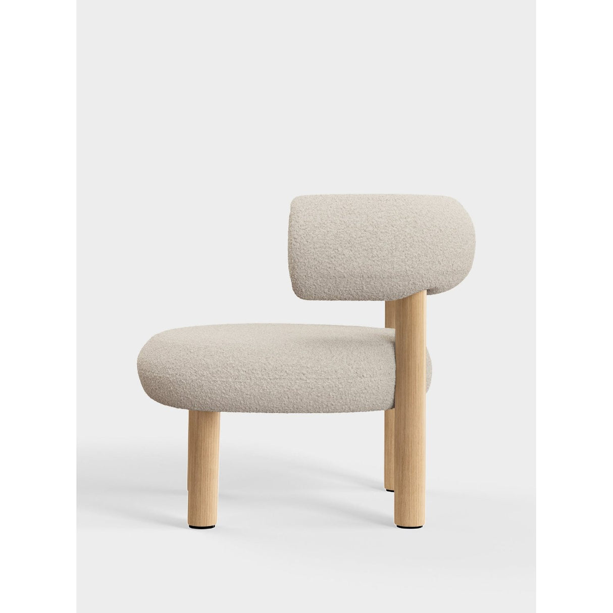 Fat Loungestol Elle Bright White NAW
