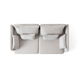Oslo (195 x 75 x 100 cm) 3-sitssoffa Creme