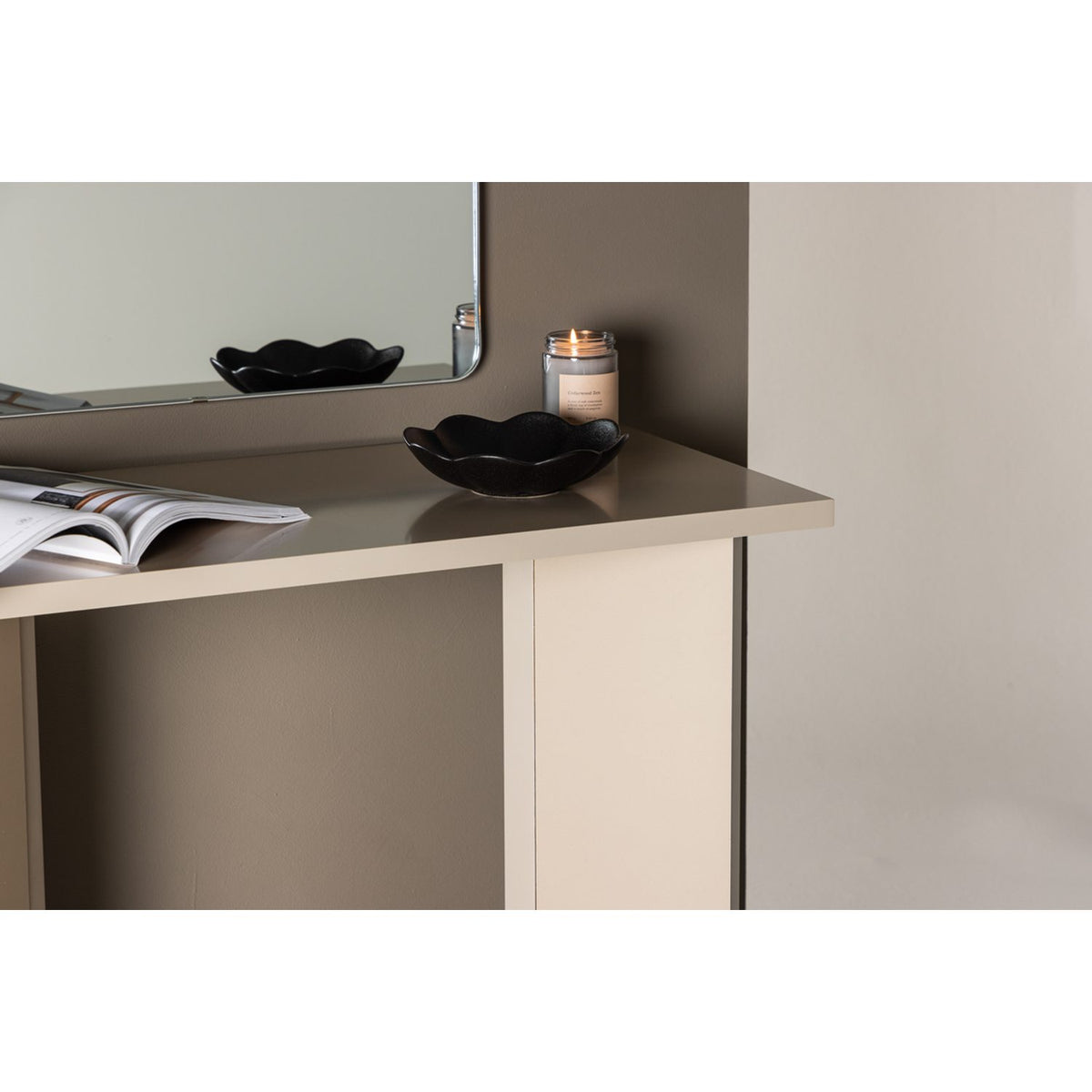 Kristiansund Skrivbord Beige, 42 x 90