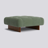 Quilton Lift 105 × 105 cm Fotpall Linara 100, valnötsfaner med vattenbaserad lack
