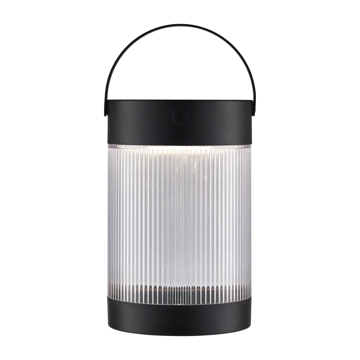 Coupar Solcell Uppladdningsbar Lampa Svart