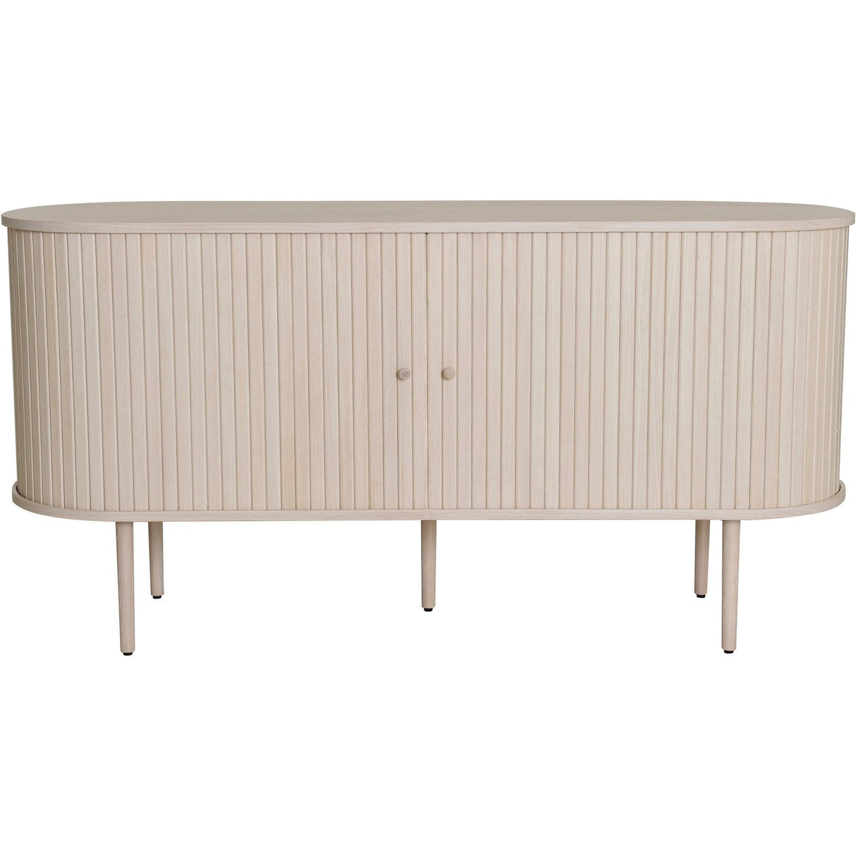 Slide Sideboard Vitpigmenterad Ek, 150 cm