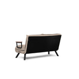 Apia 2-sits (25 x 134 x 121 cm) 2-sits bäddsoffa Mörk kräm