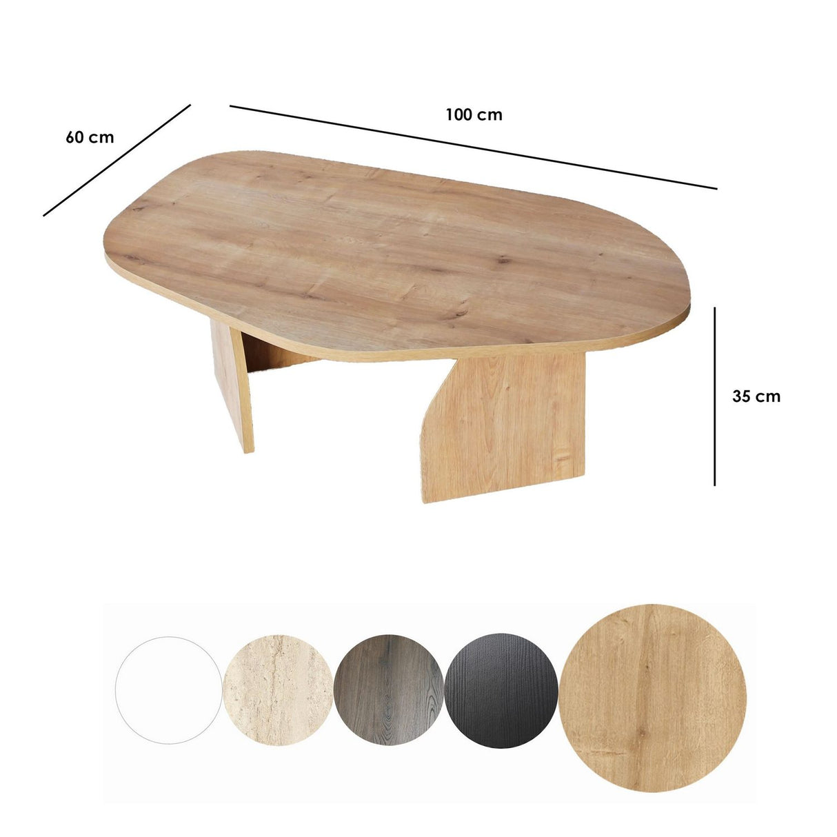 Rascel Soffbord Sapphire Oak